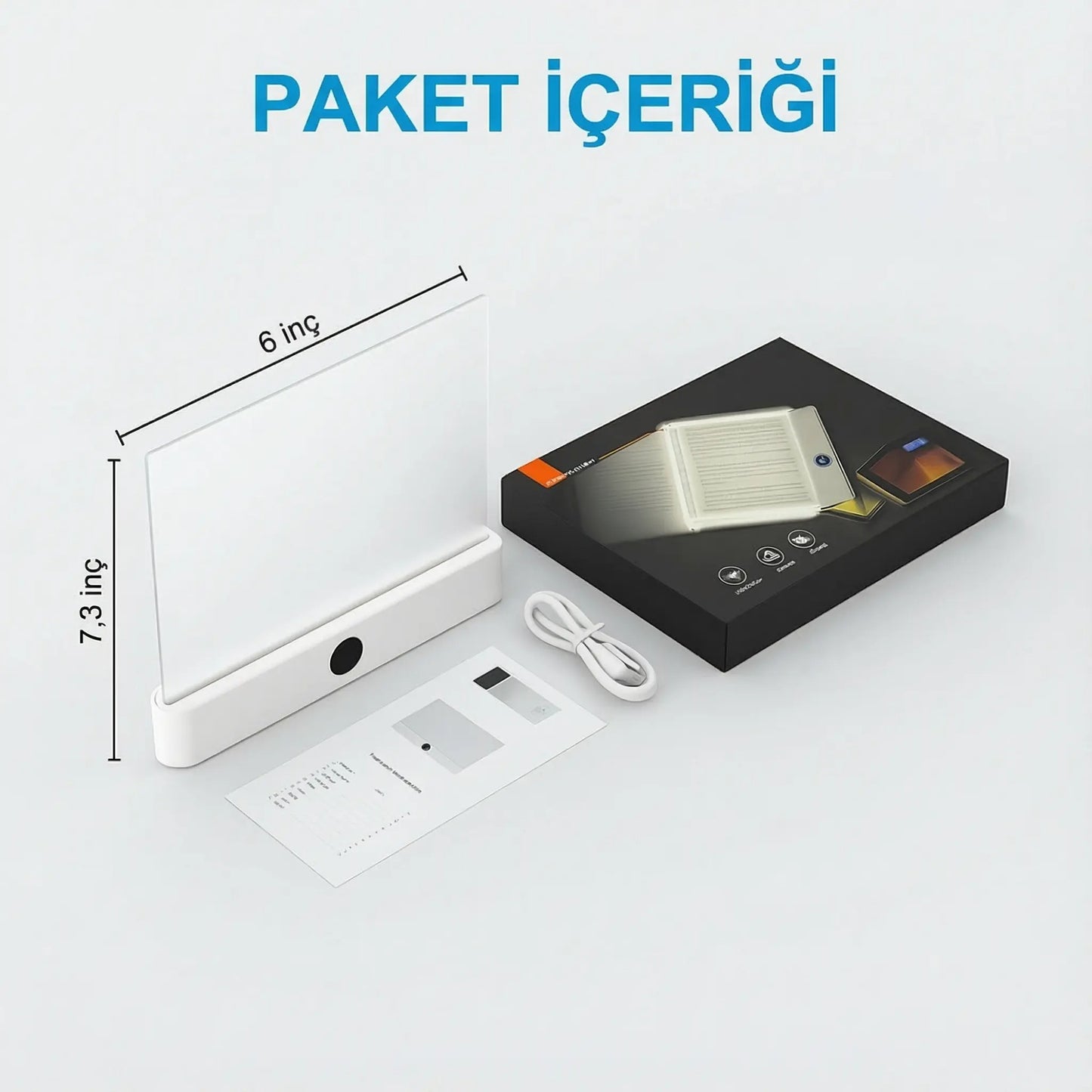 Glowza™ Kitap Lambası