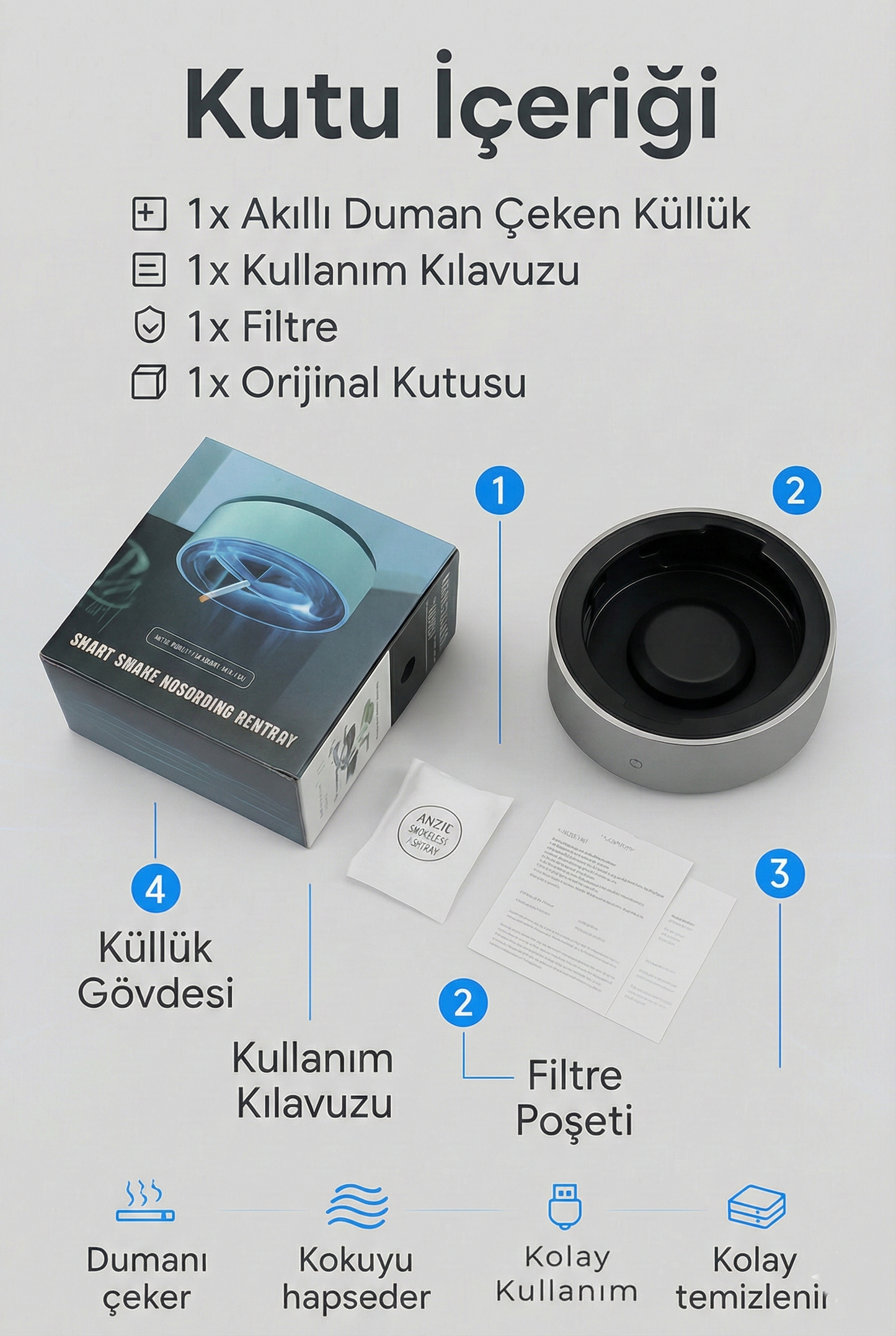 Akıllı Kül Tablası